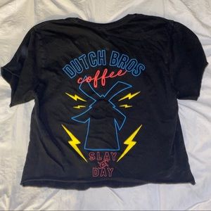 Dutch Bros Cropped Tee